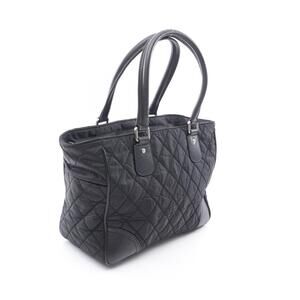 Chanel Paris York Tote Bag Leather Black